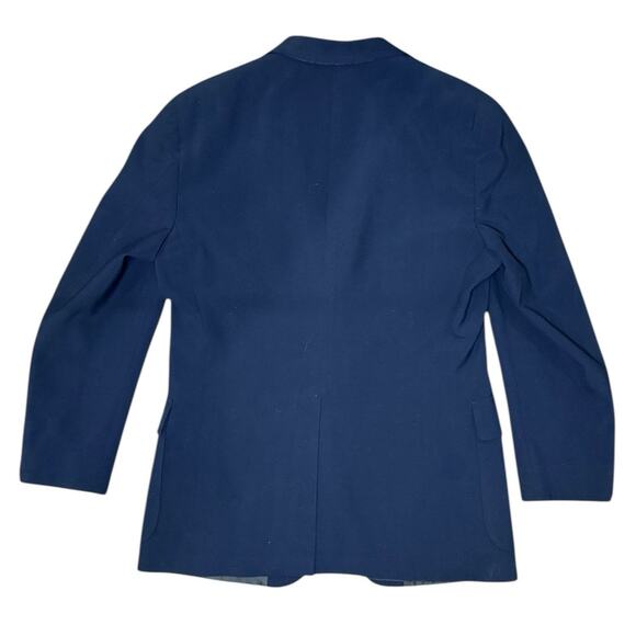 Polo University Club Ralph Lauren Blazer 42R Navy Gold Button Sport Coat‎ Jacket - Picture 7 of 13